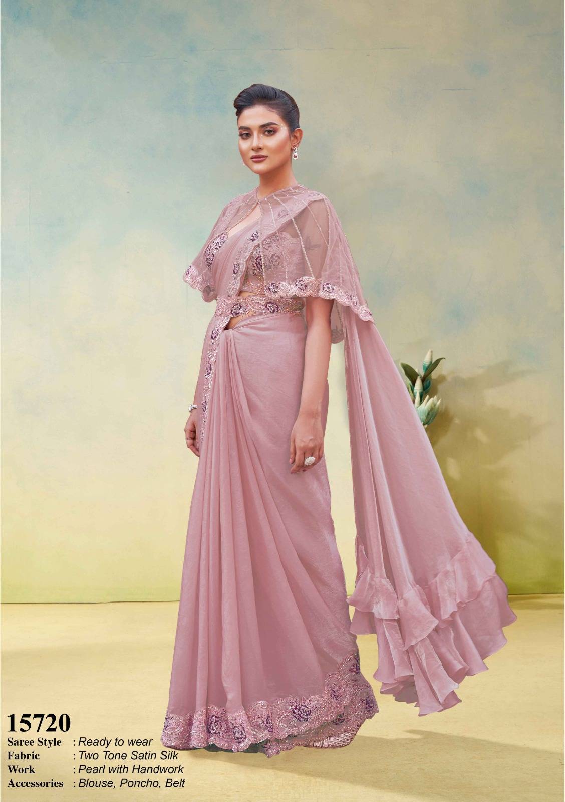 MOHMANTHAN ODYSSEY by Mahotsav 15700 to 15720 Series Indian Traditional Wear & Occasional Stitched Sarees At Wholesale Price